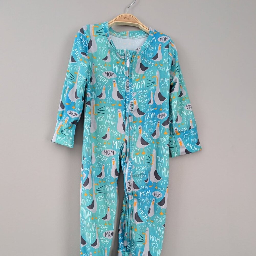 Co-op Disney Pixar Finding Nemo PJ zip onesie 2T EUC